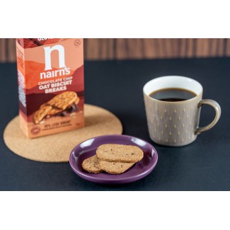 Biscuiți fără gluten din ovăz integral cu ciocolată 160G Nairn's Biscuiți fără gluten din ovăz integral cu ciocolată 160G Nairn's
