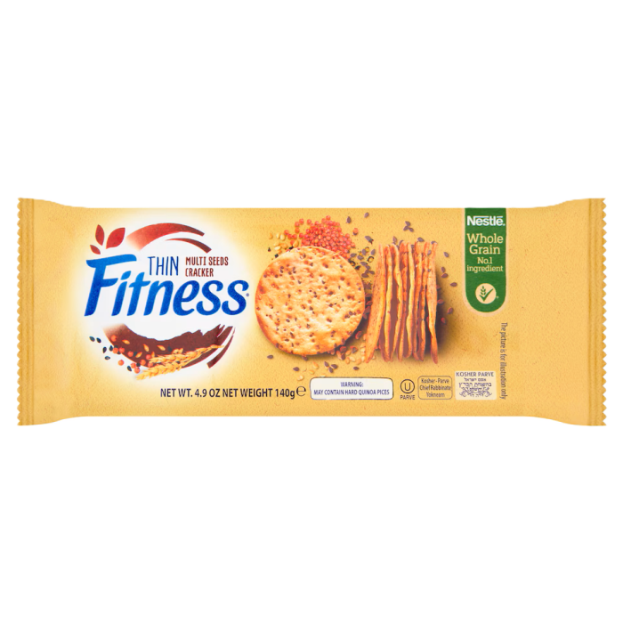 Crackers Subțiri cu Multicereale 140g Nestlé Fitness