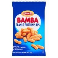Pufuleti cu Unt de Arahide Bamba 25g