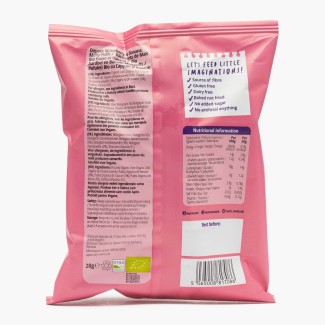 Pufuleți Bio cu Căpșuni și Banane 20g Num Nums Pufuleți Bio cu Căpșuni și Banane 20g Num Nums