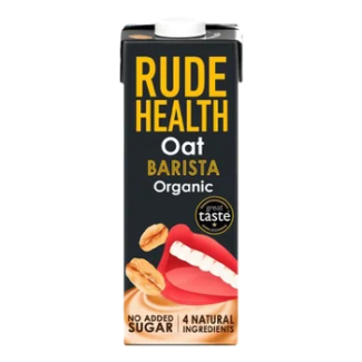 Băutură vegetală BIO din ovăz Barista 1L Rude Health