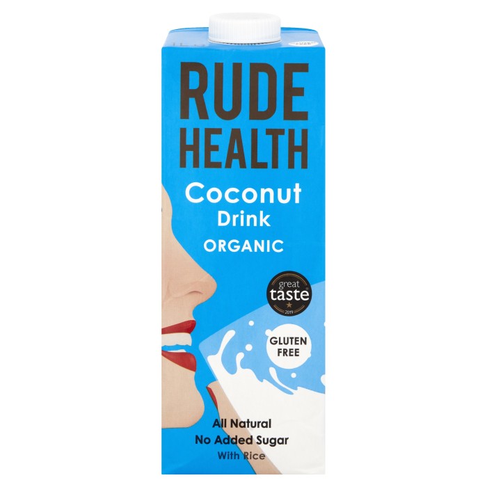 Băutură vegetală BIO din cocos 1L Rude Health