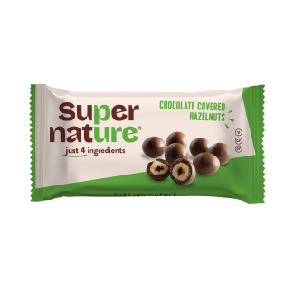Bomboane de Ciocolată cu Alune de Pădure BIO 40G Super Nature Bomboane de Ciocolată cu Alune de Pădure BIO 40G Super Nature