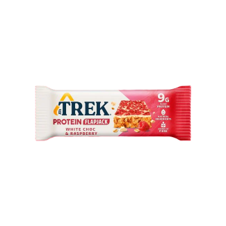Baton Proteic cu Ciocolată Albă și Zmeură 50G Trek