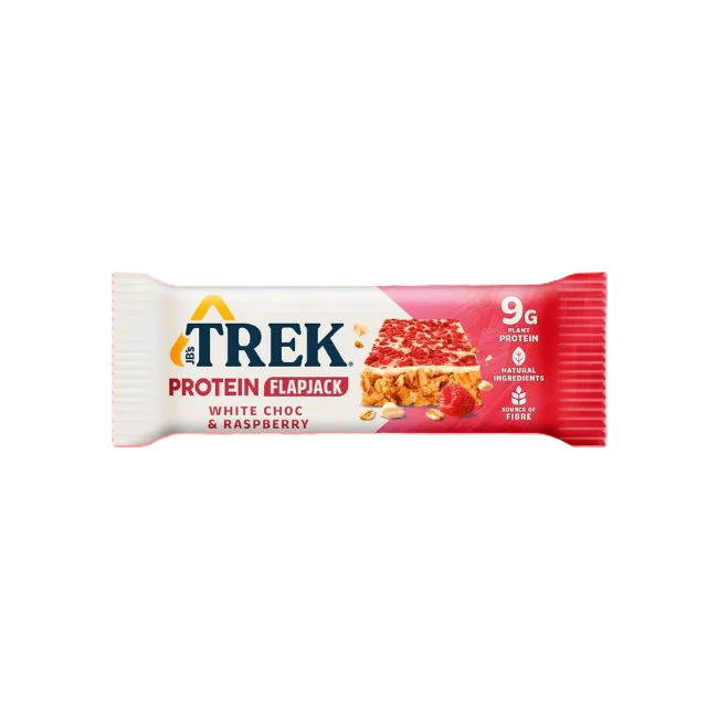 Baton Proteic cu Ciocolată Albă și Zmeură 50G Trek