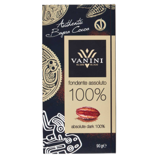 Ciocolată Neagră Conținut Cacao 100% 90g Vanini