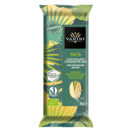 Ciocolată Neagră BIO (Conținut cacao minim 56%) cu Fistic Sărat