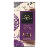 Ciocolată Neagră (Conținut Cacao Minim 82%) cu Aromă de Rom 100g Vanini Ciocolată Neagră (Conținut Cacao Minim 82%) cu Aromă de Rom 100g Vanini