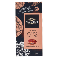 Ciocolată Neagră (Conținut Minim Cacao 91%) 90g Vanini
