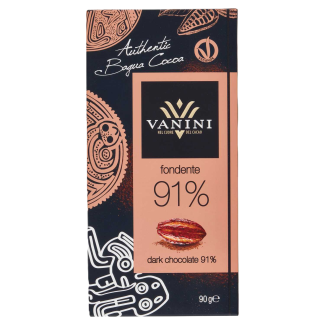 Ciocolată Neagră (Conținut Minim Cacao 91%) 90g Vanini