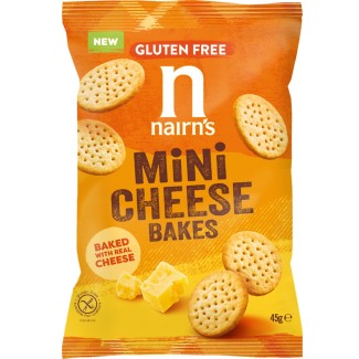 Mini Biscuiți cu Brânză Fară Gluten 45g Nairn's