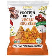 Chips-uri cu Proteină de Mazăre și Aromă de Barbeque Ribs 60g Popcrop