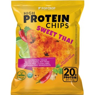 Chips-uri cu Proteină și Sweet Thai 60g Popcrop