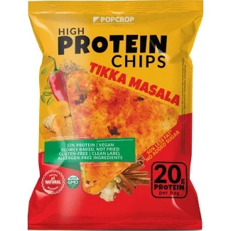 Chips-uri cu Proteină și Kimchi 60g Popcrop -