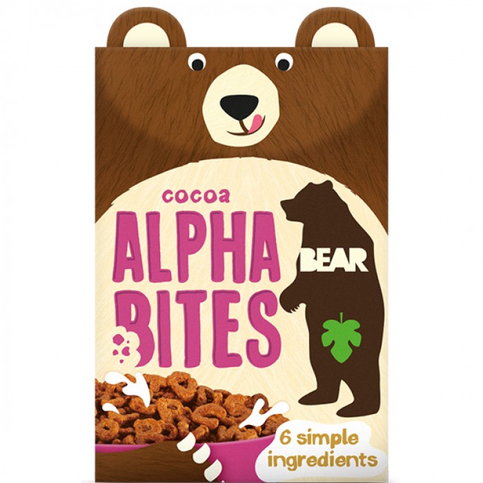Multicereale alfabet cu cacao 350G Bear
