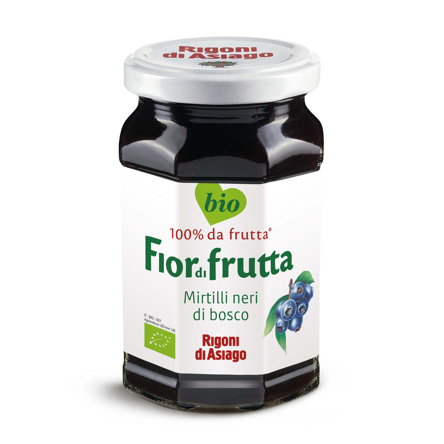 Dulceață BIO de afine 250G Rigoni di Asiago