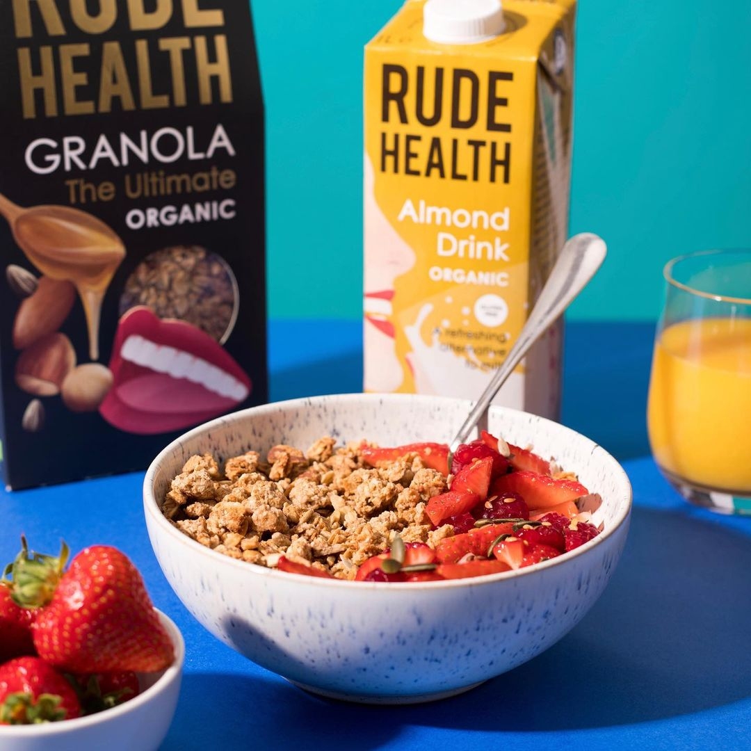 Porridge bio Rude Health din 5 cereale și 5 semințe