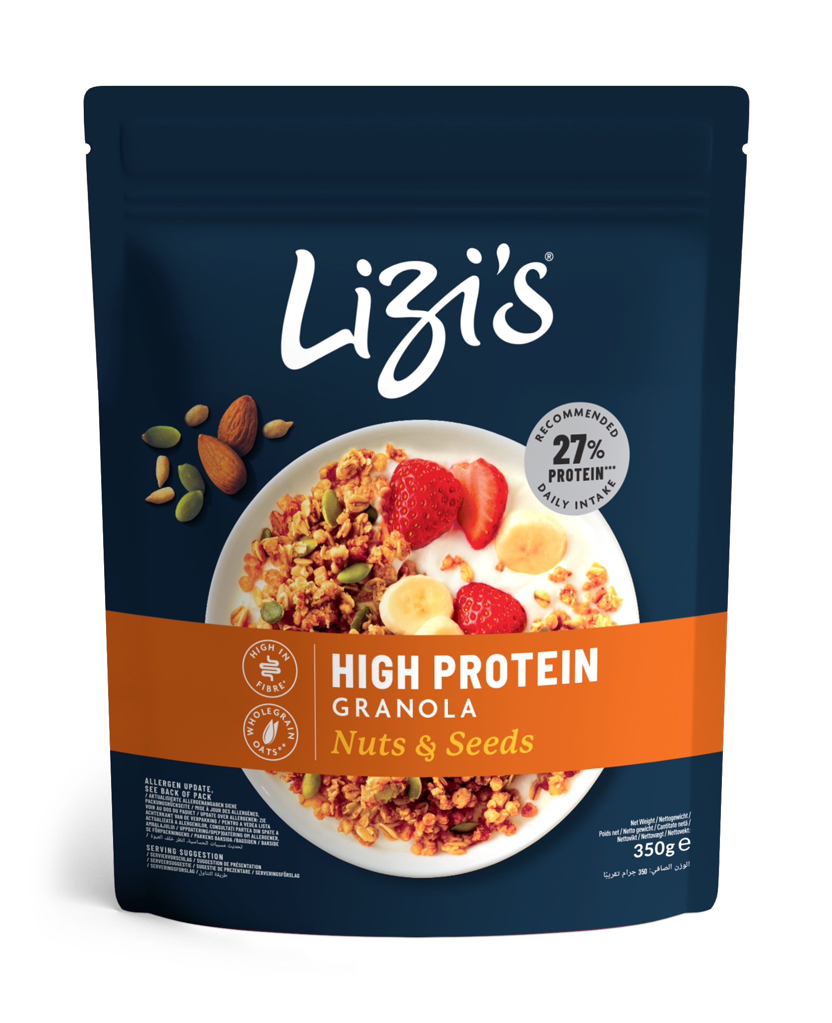 Granola bogata in proteine 350G Lizi's